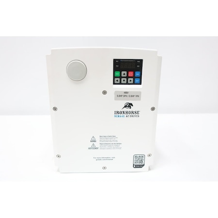 Automation Direct IRONHORSE 380-480V-AC 0-400HZ 380-480V-AC 5HP AC VFD DRIVE ACNND-45P0
